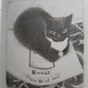 Tiny custom pet portrait